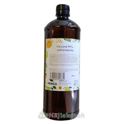 Vemica GLYCEROL 99% potravinársky rastlinný 1000g