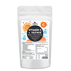 Vemica VITAMÍN C + VÁPNIK prášok 500g