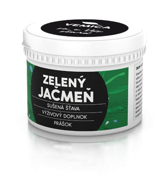 Vemica Zelený jačmeň sušená šťava 100 g