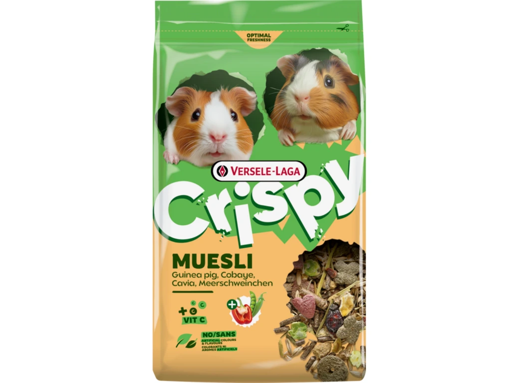 Versele Laga Crispy Muesli Guinea Pigs krmivo pre morčatá 2,5 kg