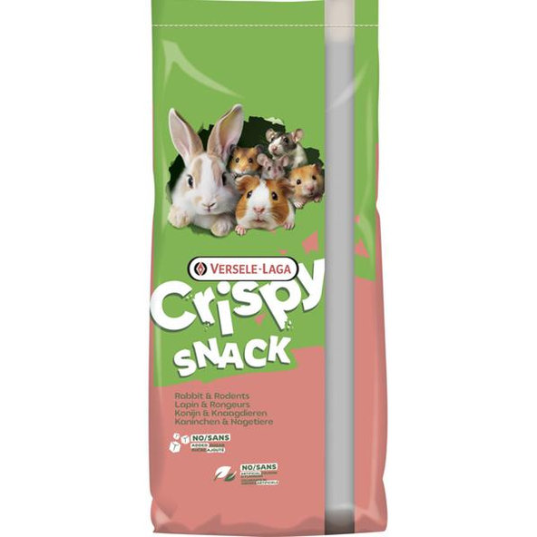 Versele Laga Crispy Snack with Popcorn zmes pre králiky a hlodavce 12,5 kg