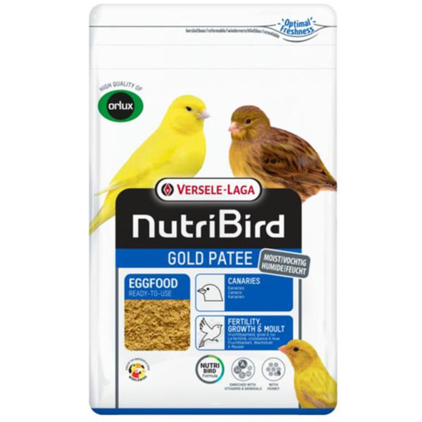 Versele Laga Orlux NutriBird Gold Patee Canaries vaječné krmivo pre kanáriky 1kg