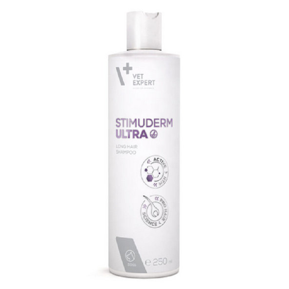 VetExpert Stimuderm ultra šampón pre dlhosrsté plemená psov 250ml