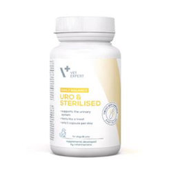 VetExpert Uro&Sterilised (Twix Off) výživový doplnok pre psy a mačky 30 kapsúl