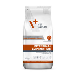 VetExpert VD dog 4T Intestinal Elimination suché krmivo pre psy s tráviacimi ťažkosťami 12kg