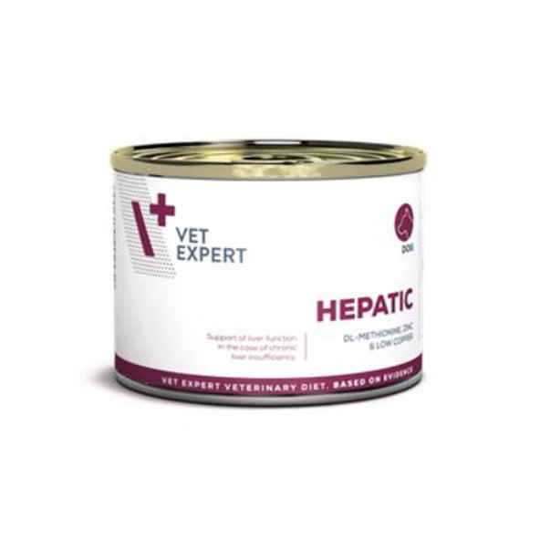 VetExpert VD dog Hepatic konzerva pre psy 200 g
