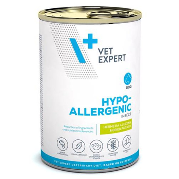 VetExpert VD dog Hypoallergenic insect konzerva pre psov 375 g