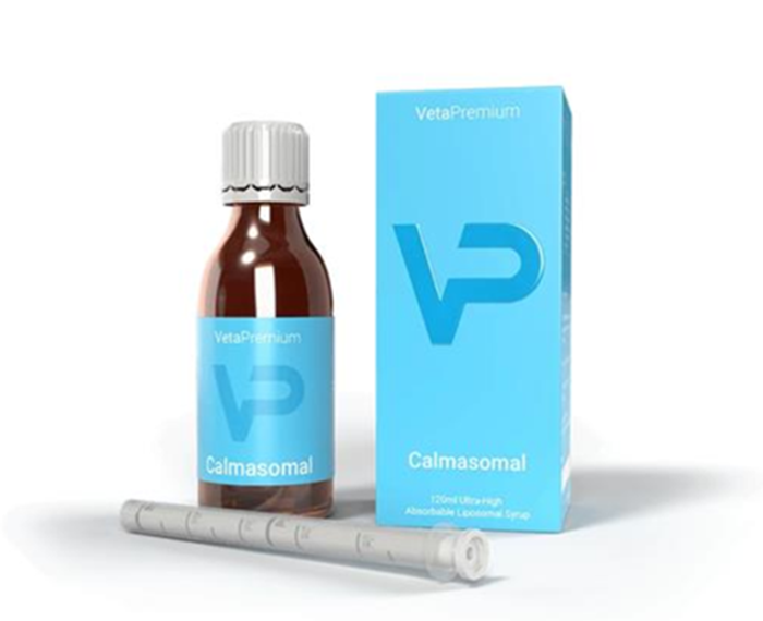 VetaPro Calmasomal sirup proti stresu pre psov 120 ml
