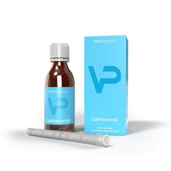 VetaPro Calmasomal sirup proti stresu pre psov 120 ml