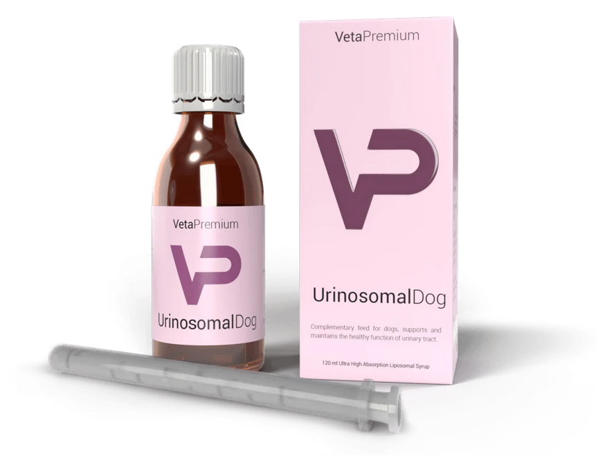 VetaPro Urinosomal Dog výživový doplnok pre psy 120 ml