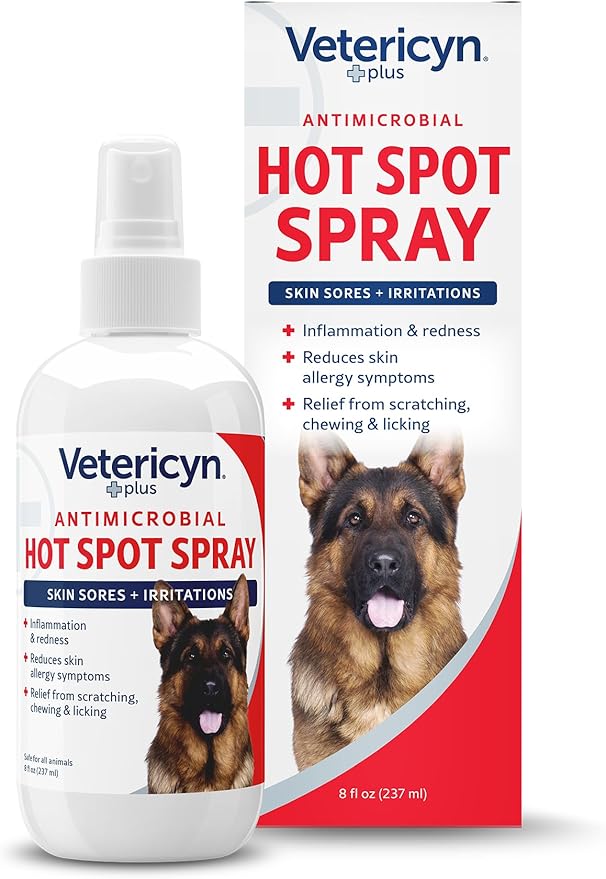 Vetericyn Hot Spot Spray Canine na upokojenie svrbivej pokožky psov 237ml