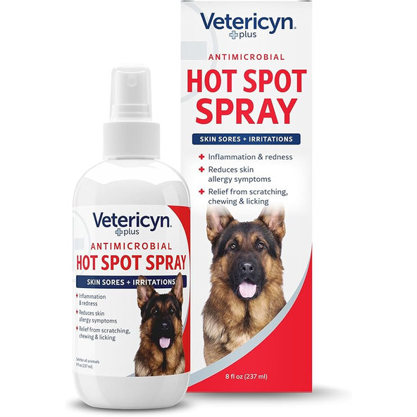 Vetericyn Hot Spot Spray Canine na upokojenie svrbivej pokožky psov 237ml