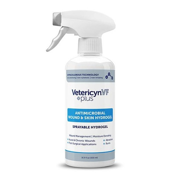 Vetericyn VF Hydrogel plus pre hojenie rán zvierat 500ml