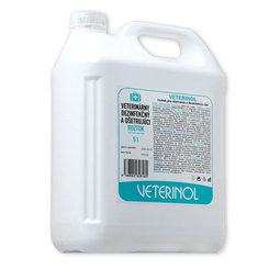 Veterinol nedráždivý roztok na ošetrovanie akútnych a chronických rán 5000 ml