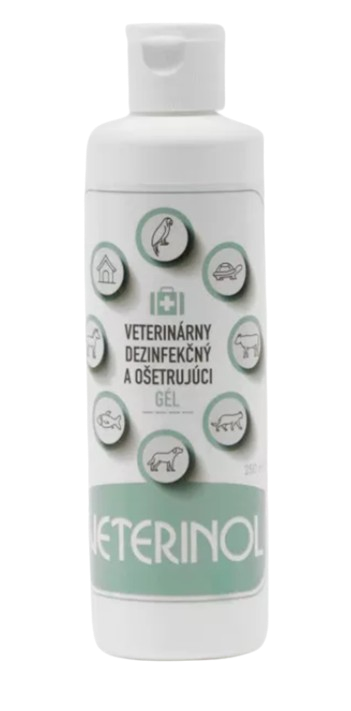Veterinol gél dezinfekčný 250 ml