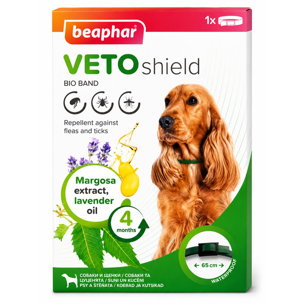 Beaphar Bio Band repelentný obojok pre psy 65cm