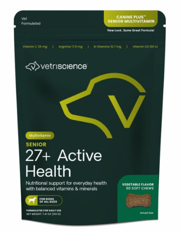 VetriScience Canine Plus Senior Multivitamin pre psov 60 tabliet
