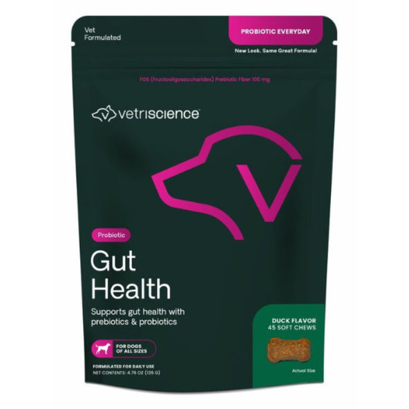 VetriScience Probiotic Everyday žuvacie probiotikum pre psy 45 tabliet