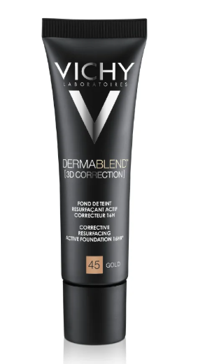 Vichy Dermablend 3D Correction vyhlazující korekční make-up SPF25 45 Gold 30 ml