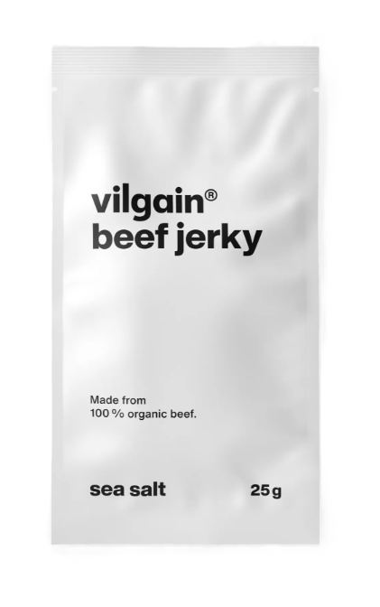 Vilgain Beef Jerky BIO morská soľ 25 g