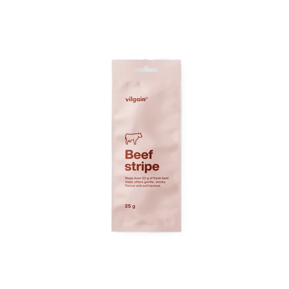 Vilgain Beef Stripe proteínový snack 25 g