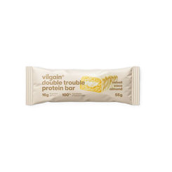 Vilgain Double Trouble Protein Bar Kokosovo-mandľový krém 55 g