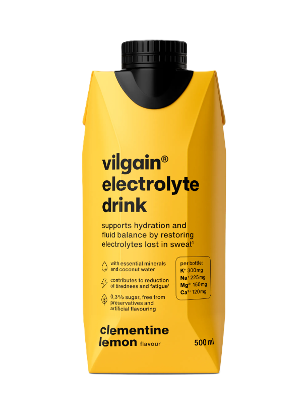 Vilgain Elektrolytový nápoj Mandarínka-citrón 500 ml