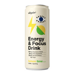 Vilgain Energy & Focus Drink citrón a limetka 330 ml