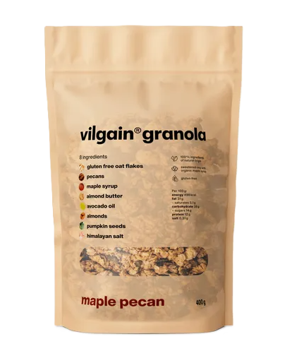 E-shop Vilgain Granola Javorový sirup a pekany 400 g