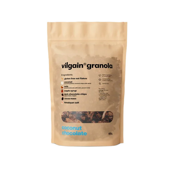 Vilgain Granola Kokos a čokoláda 400 g