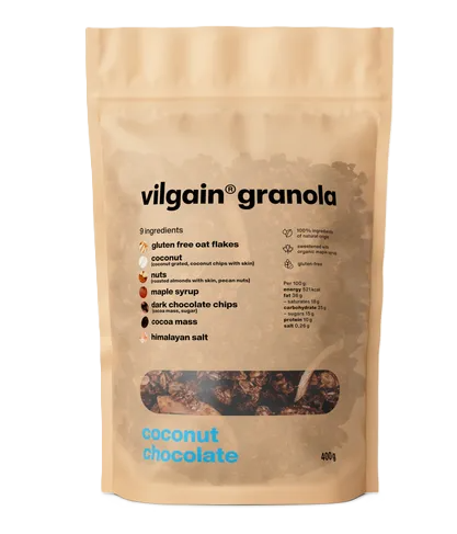 E-shop Vilgain Granola Kokos a čokoláda 400 g