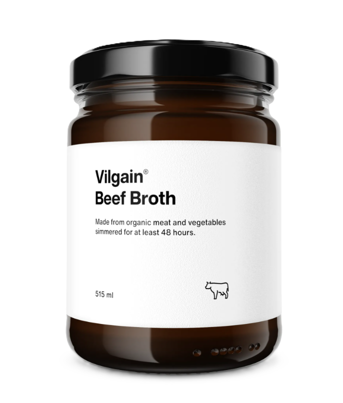 Vilgain Hovädzí vývar bez soli BIO 515 ml