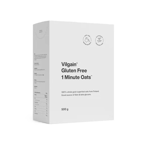 Vilgain Minútové ovsené vločky BEZLEPKOVÉ 500g