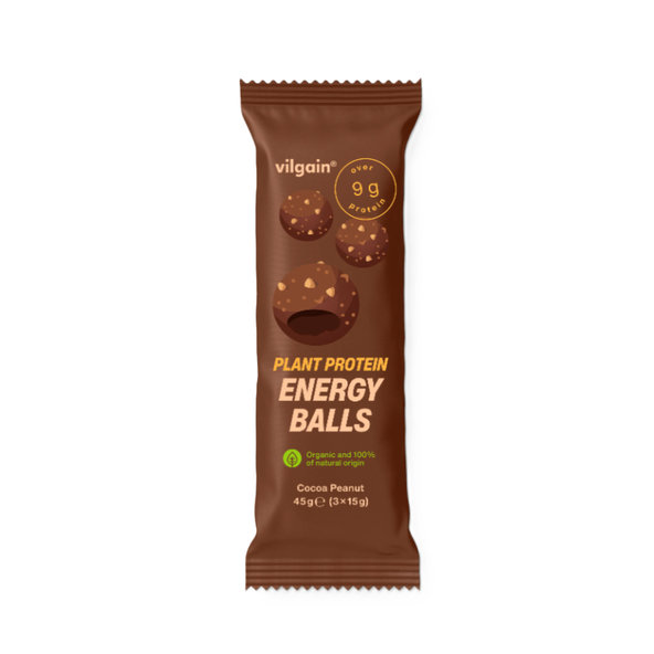 Vilgain Plant Protein Energy Balls BIO Kakao 45 g