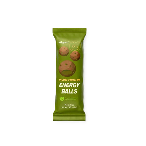 Vilgain Plant Protein Energy Balls BIO pistácia 45 g