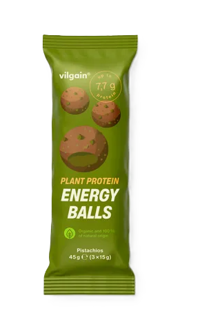 Vilgain Plant Protein Energy Balls BIO pistácia 45 g