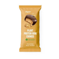 Vilgain Plant Protein Mini Cookies BIO Arašidové maslo 50 g
