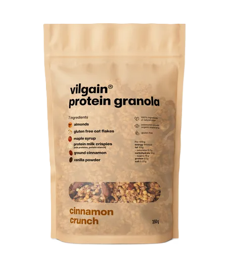 E-shop Vilgain Protein Granola Chrumkavá škorica 350 g