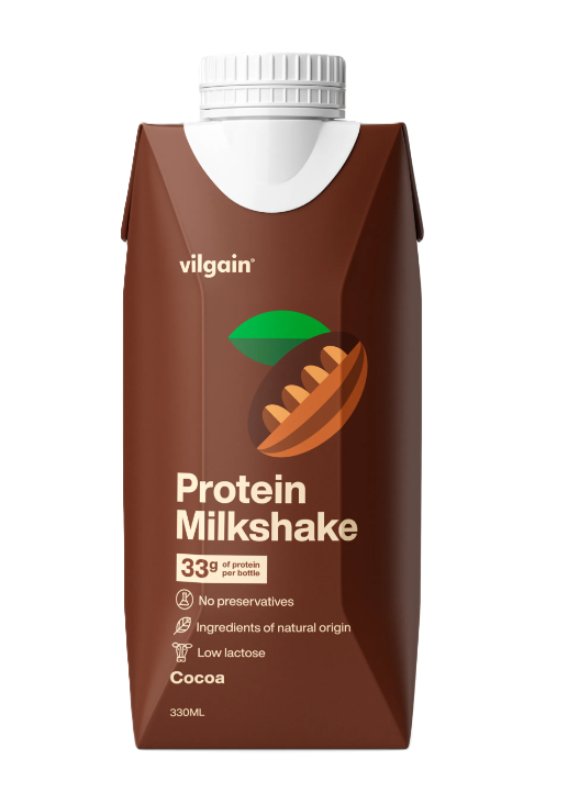 Vilgain Protein Milkshake kakao 330 ml