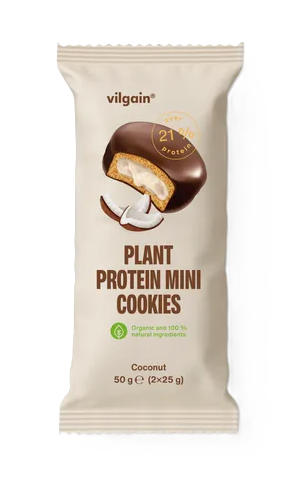 Vilgain Plant Protein Mini Cookies BIO kokos 50 g