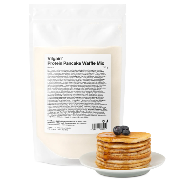 Vilgain Protein Pancake & Waffle Mix Natural 700 g