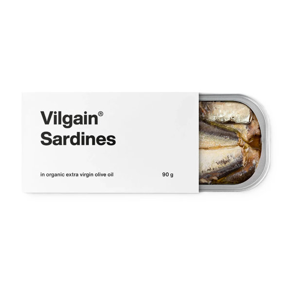Vilgain Sardinky v BIO extra panenskom olivovom oleji 90 g