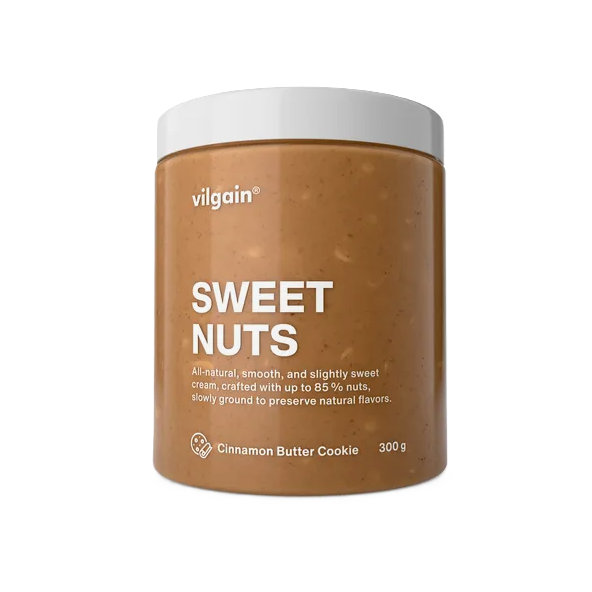 Vilgain Sweet Nuts maslo Škoricovo-maslová sušienka 300 g