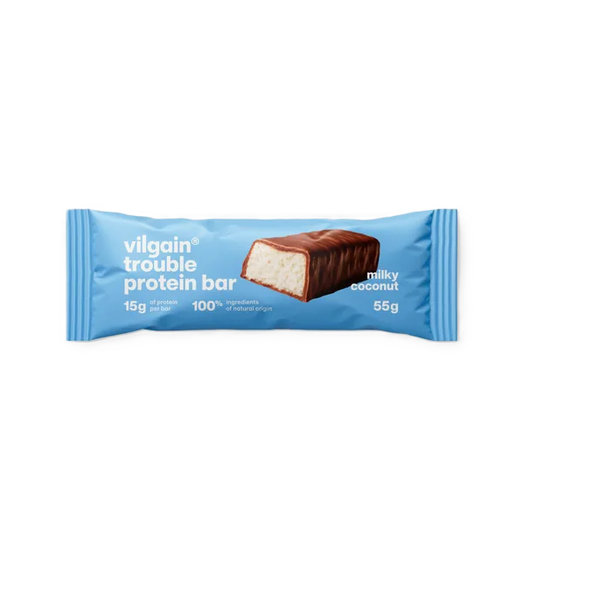 Vilgain Trouble Protein Bar Kokos s mliečnou čokoládou 55 g