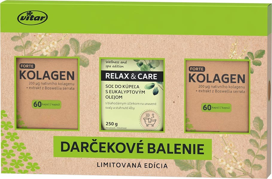 Vitar Kolagén Box Darčekové balenie set + darček