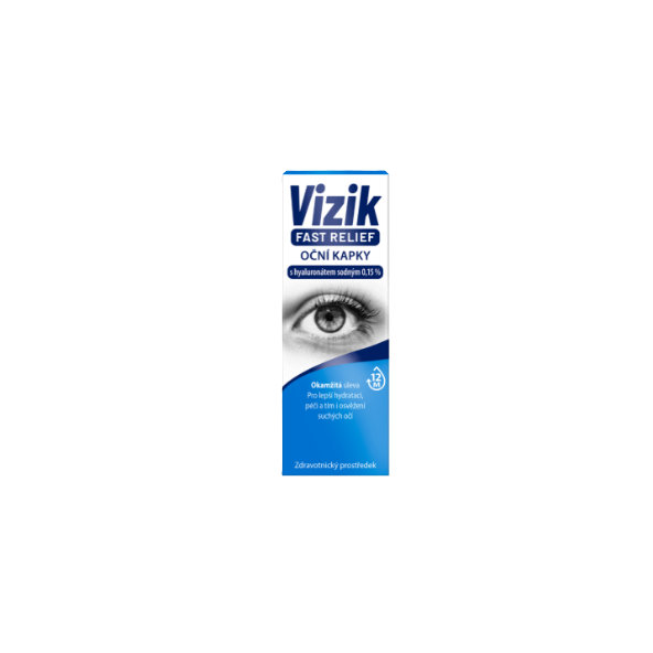 Vizik FAST RELIEF Očné kvapky 10 ml