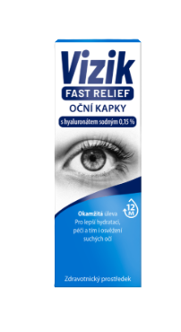 Vizik FAST RELIEF Očné kvapky 10 ml kúpite na Najlekaren.eu