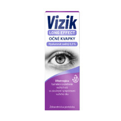 Vizik LONG EFFECT očné kvapky 10 ml