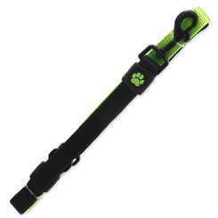 Vodítko Active Dog Bungee Neoprene M limetka 2x120 cm