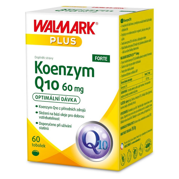 WALMARK Koenzym Q10 FORTE 60mg/60cps